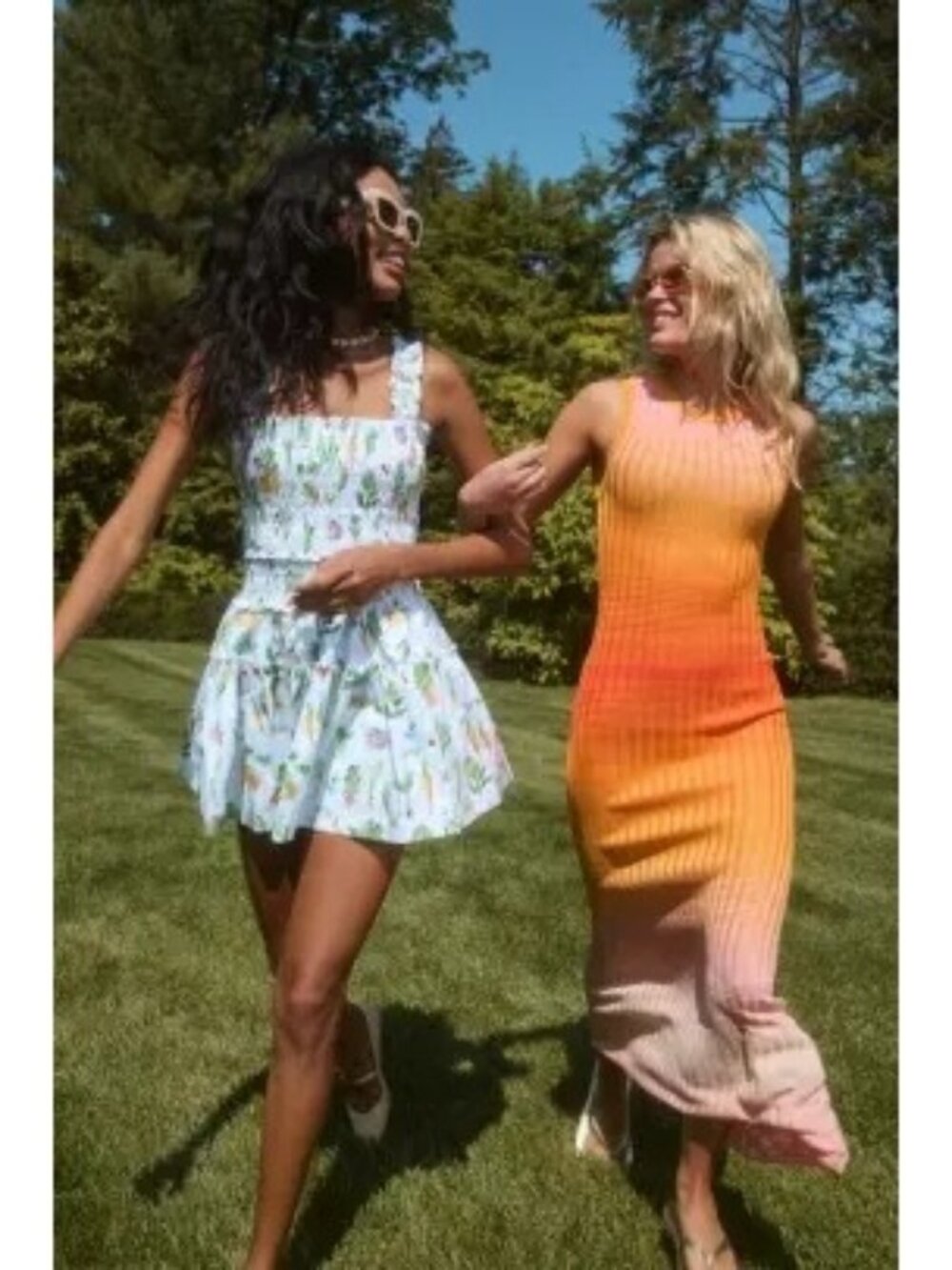 R-314. Maje	Tie-Dye Knit Maxi Dress